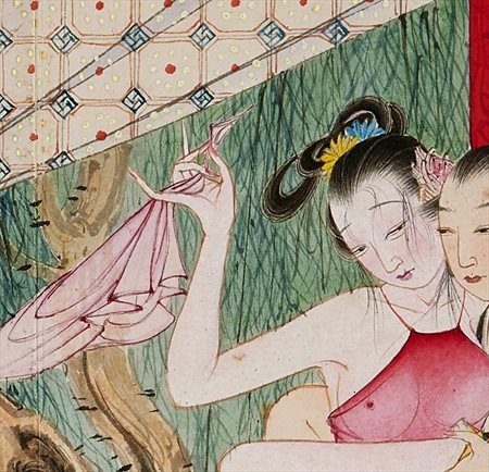 竹溪-迫于无奈胡也佛画出《金瓶梅秘戏图》，却因此成名，其绘画价值不可估量